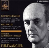 Brahms: Double Concerto;  Hoeller / Furtwaengler, Berlin PO