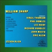 William Sharp -V.Thomson, P.Bowles, L.Hoiby, R.Hundley, etc / Steven Blier(p)