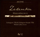 Zelenka: Missa Votiva ZWV.18 / Vaclav Luks(cond), Collegium 1704