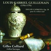 Louis Gabriel Guillemain: Douze Caprices pour le violon seul, Op.18