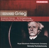 Grieg: Symphonic Dances, etc / Rozhdestvensky, Stockholm PO