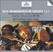Bach: Brandenburg Concertos Nos. 1-3; Orchestral Suite No 1