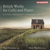 British Works for Cello and Piano Vol.4 - Lutyens, Hoddinott, Leighton, Bennett