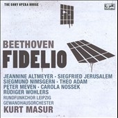 Beethoven: Fidelio / Kurt Masur, Leipzig Gewandhaus Orchestra, etc