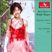More Music by Ralph Shapey - Violin Sonatas, Adagio and Allegro, etc