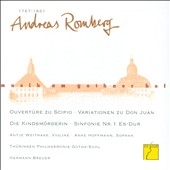 A.Romberg: Die Grossmut des Scipio Op.54 Overture, Potpourri Op.47, Die Kindsmorderin Op.27, etc