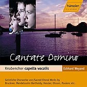 Cantate Domino / Eckhard Weyand, Knabenchor Capella Vocalis Cantate Domino / Eckhard Weyand, Knabenchor Capella Vocalis