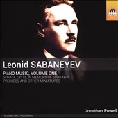 L.Sabaneyev: Piano Music Vol.1