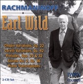 Rachmaninov: Chopin Variations Op.22, Corelli Variations Op.42, Preludes Op.23, Op.32, etc