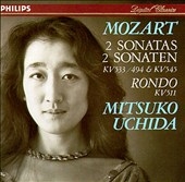 Mozart: 2 Sonatas K 545 & 533, etc / Mitsuko Uchida
