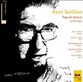 Dutilleux: Early Works; Sarabande et Cortege, Sonatine, Piano Sonata No.2, etc / Marc Trenel(fg), Vincent Lucas(fl), Daniel Breszynski(tb), Alexandre Gattet(ob), Pascal Godart(p)