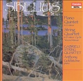 Sibelius: Piano Quintet, String Quartet / Gabrieli Quartet