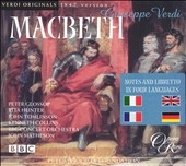 Verdi: Macbeth / Matheson, Glossop, Hunter, Tomlinson, et al