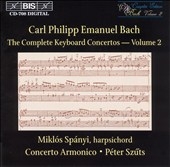 C.P.E. Bach: Complete Keyboard Concertos Vol 2 / Spanyi C.P.E. Bach: Complete Keyboard Concertos Vol 2 / Spanyi