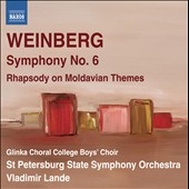 ウラディーミル・ランデ/M.Weinberg： Symphony No.6, Rhapsody on Moldavian Themes Op.47-1[8572779]