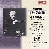 Atterberg: Symphony No.6 Op.31; Barber: Adagio for Strings, etc / Arturo Toscanini, NBC SO