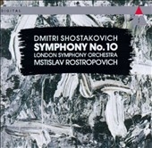 Shostakovich: Symphony no 10 / Rostropovich, London SO