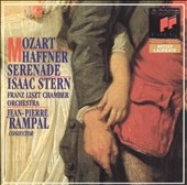 Mozart: Haffner Serenade / Stern, Rampal, Franz Liszt CO