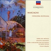 Mascagni: Cavalleria Rusticana (7/1960) / Tullio Serafin(cond), Santa Cecilia Academy Rome Orchestra, Mario del Monaco(T), Giulietta Simionato(Ms), etc 