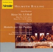 Bruckner: Messe f-Moll;  Puccini: Motteto / Rilling, et al