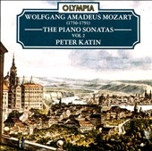 Mozart: The Piano Sonatas Vol 2 / Peter Katin