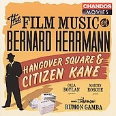 B.Herrmann: Film Music - Hangover Square, Citizen Cane / Rumon Gamba, BBC Philharmonic, etc