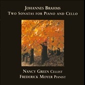Brahms: Two Sonatas for Piano and Cello / Green, Moyer