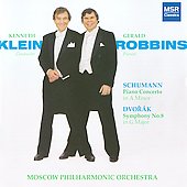 Schumann: Piano Concerto in A minor; Dvorak: Symphony No.8 / Kenneth Klein, Moscow PO, Gerald Robbins Schumann: Piano Concerto in A minor; Dvorak: Symphony No.8 / Kenneth Klein, Moscow PO, Gerald Robbins
