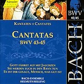 Bach: Cantatas Nos 43-45
