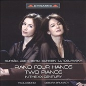 20th Century Piano Music for Four Hands