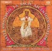 ڲ/J.S.Bach Easter Oratorio, Cantata BWV.11-Ascension Oratorio / Suzuki Masaaki, BCJ, Nonoshita Yukari, etc[BISSA1561]
