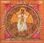 J.S.Bach: Easter Oratorio, Cantata BWV.11-Ascension Oratorio / Suzuki Masaaki, BCJ, Nonoshita Yukari, etc J.S.Bach: Easter Oratorio, Cantata BWV.11-Ascension Oratorio / Suzuki Masaaki, BCJ, Nonoshita Yukari, etc