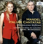 Handel: Italian Cantatas -Da Quel Giorno Fatale, O Numi Eterni HWV.145, Tra le Fiamme HWV.170 (12/1999) / Marc Minkowski(cond), Les Musiciens du Louvre, Magdalena Kozena(Ms), etc