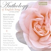 Anthology of English Song 1530-1790 (CD-R)