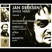 Jan Derksen Sings Verdi Vol.1 (1963-1975) Jan Derksen Sings Verdi Vol.1 (1963-1975)