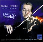 Brahms: Violin Concerto Op.77; J.Joachim: Violin Concerto No.2 Op.11 / Christian Tetzlaff(vn), Thomas Dausgaard(cond), Danish National SO