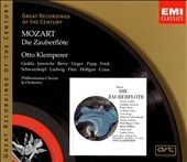 Mozart: Die Zauberfloete / Klemperer, Gedda, Ludwig, et al