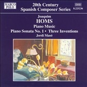 Homs: Piano Music Vol.2 Homs: Piano Music Vol.2