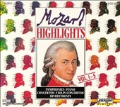 Mozart Highlights Vol 1-5