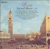 Vivaldi: Sacred Music Vol 10 / King, King's Consort