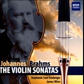 ステファニー・サンタンブロジオ/Brahms： The Violin Sonatas[MS1483]