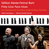 Edition Klavier - Festival Ruhr; Glass: Piano Music / Dennis Russell Davies, Maki Namekawa