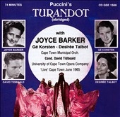 Puccini: Turandot (Abridged) / Tiboald, Barker, et al Puccini: Turandot (Abridged) / Tiboald, Barker, et al