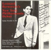 レナード・バーンスタイン/Leonard Bernstein - New York PO Debut
