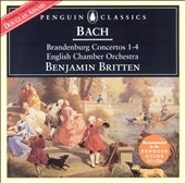 Bach: Brandenburg Concertos no 1-4 / Britten, English CO Bach: Brandenburg Concertos no 1-4 / Britten, English CO
