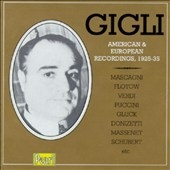 Gigli - American & European Recordings, 1925-35