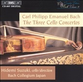 C.P.E. Bach: Cello Concertos / Suzuki, Bach Collegium Japan