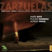 Zarzuelas -E.Arrieta: Marina; T.Breton: La Verbena de la Paloma; A.Vives: Bohemios, etc