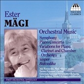 ȥ˥Ω/Maegi Orchestral Music / Ada Kuuseoks(p), Mati Mikalai(p), Tarmo Pajusaar(cl), Arvo Volmer(cond), Estonian National Symphony Orchestra, etc [TOCC0054]