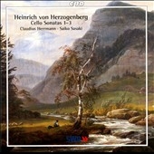 Herzogenberg: Cello Sonatas nos 1-3 / Claudius Herrmann, Saiko Sasaki